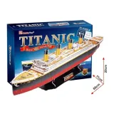 puzzle-3d-statek-titanic-113-el-cubic-fun-t4011-liczba-elementow-113