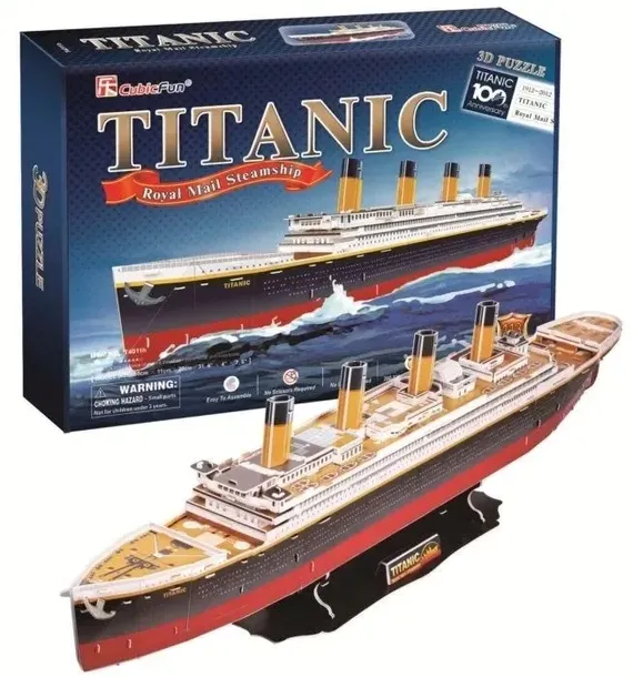 puzzle-3d-statek-titanic-113-el-cubic-fun-t4011-plec-chlopcy-dziewczynki