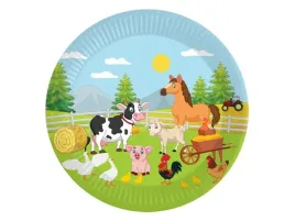 talerzyki-papierowe-farma-zwierzatka-wies-18-cm-6-szt-urodziny-impreza