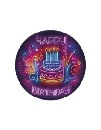talerzyki-papierowe-neon-tort-18-cm-8-szt-happy-birthday-urodziny-party