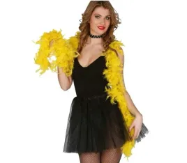 boa-zolte-piora-szal-z-zoltych-pior-180-cm-40-g-karnawal-zolta-szalik