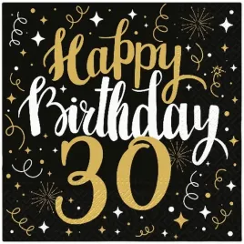 serwetki-papierowe-czarne-33-x-33-cm-happy-birthday-30-urodziny-urodzinowe