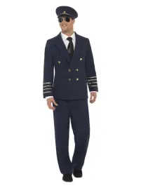 stroj-pilot-pilota-granatowy-czapka-l