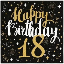 serwetki-papierowe-czarne-33-x-33-cm-happy-birthday-18-urodziny-urodzinowe