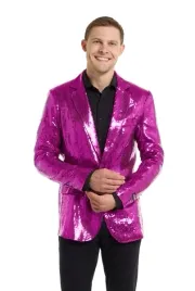 stroj-marynarka-meska-rozowa-cekiny-suitmeister-deluxe-karnawal-l
