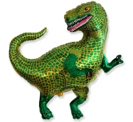 balon-foliowy-tyranozaur-dinozaur-zielony-61-cm