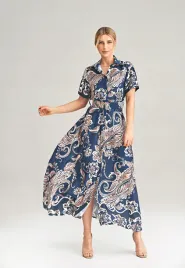 elegancka-sukienka-w-kwiaty-z-paskiem-roz-uniwersalny