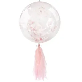 balon-foliowy-z-konfetti-i-fredzlami-rozowy-baby