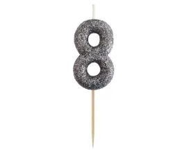 swieczka-na-tort-cyfra-8-brokatowa-11-5x3-5-cm-srebrna-na-wykalaczce