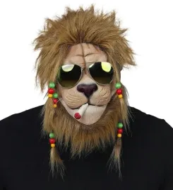 maska-lateksowa-rasta-lew-lwa-zwierze-zoo