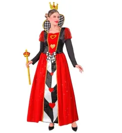 stroj-krolowa-krolewna-serc-serce-serca-przebranie-karnawal-halloween-xs