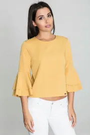 elegancka-stylowa-bluzka-damska-z-szerokim-rekawem-zolta-xl