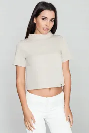 elegancka-bluzka-damska-krotka-zabudowany-dekolt-bezowa-xl