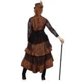 stroj-damski-steampunk-brazowy-retro-punk-przebranie-karnawal-m-kolor-brazowy