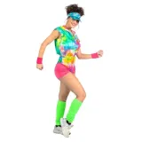 stroj-damski-aerobic-fitness-sportowy-teczowy-przebranie-karnawal-l-stan-nowy