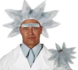 peruka-zombi-naukowiec-doktorek-niebieska-albert-einstein