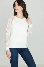 elegancka-bluzka-damska-z-koronkowymi-rekawami-biala-xl
