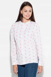 luzna-koszula-damska-bez-kolnierze-flamingi-xl