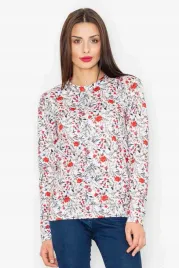 biala-bluza-damska-dresowa-sliska-w-kwiaty-m