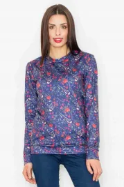 granatowa-bluza-damska-dresowa-sliska-w-kwiaty-s