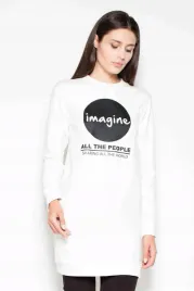 dluga-bluza-damska-bez-kaptura-z-nadrukiem-biala-s-m