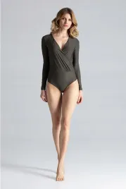 eleganckie-body-dopasowane-dekolt-kopertowy-zielone-l