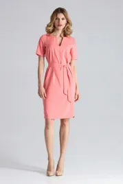 wiazana-sukienka-elegancka-koralowa-l