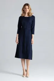 elegancka-sukienka-za-kolano-z-rekawem-3-4-granat-s