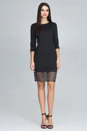 elegancka-sukienka-z-rekawami-3-4-czarna-s