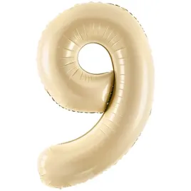 balon-foliowy-cyfra-9-pastel-bezowy-partydeco-34-dgt