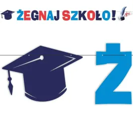 baner-zegnaj-szkolo-biret-mix-z-niebieskim-25-m