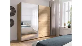 szafa-przesuwna-200-cm-2d-dab-artisan-z-lustrem-do-sypialni-arsala-iii