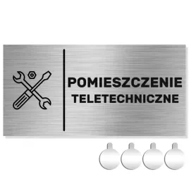 nierdzewna-tabliczka-pomieszczenie-teletechniczne-10x20-aluminium