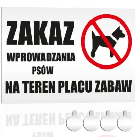 tabliczka-pcv-zakaz-wprowadzania-psow-na-plac-zabaw-30x20-druk-uv-przylepce