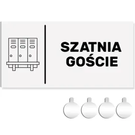 tabliczka-pcv-szatnia-goscie-10x20-druk-uv-przylepce