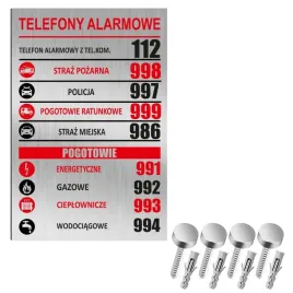 nierdzewna-tabliczka-telefony-alarmowe-30x20-aluminium