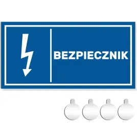 tabliczka-pcv-bezpiecznik-niebieska-10x20-druk-uv-przylepce