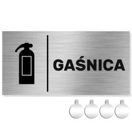 nierdzewna-tabliczka-na-drzwi-sciane-gasnica-10x20-aluminium