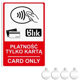 tabliczka-pcv-platnosc-tylko-karta-card-only-30x20-druk-uv-przylepce