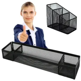przybornik-siatkowy-na-biurko-tres-metalowy-organizer-skosny-2w1-czarny