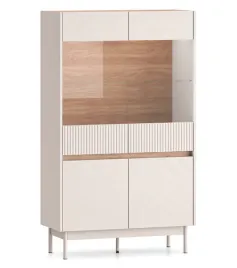 witryna-czterodrzwiowa-dunea-przeszklona-92-cm-kaszmir-dab-led