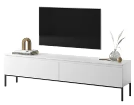 klasyczna-szafka-rtv-bemmi-175-cm-biala-z-czarnymi-nogami