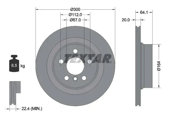 tarcza-ham-bmw-t-2-3-4-16-20-19-stan-nowy