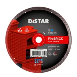tarcza-diament-distar-firebrick-do-ciecia-klinkieru-fi-250-mm