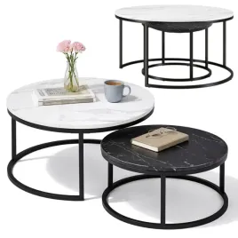 zestaw-dwoch-stolikow-kawowych-2w1-marmur-okragle-loft-do-salonu-o60-o80