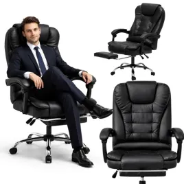 fotel-obrotowy-biurowy-krzeslo-biurowe-boss-slim-podnozek-czarny-ekoskora