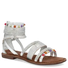 sandaly-damskie-gladiatorki-lazamani-la75406-biale