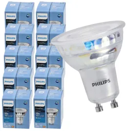 10x-zarowka-led-gu10-philips-35w-255lm-2700k-premium-36-zestaw-zarowek