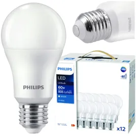 zarowka-led-12x-e27-philips-8w-60w-806lm-barwa-ciepla-3000k-ledbulb