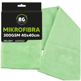 recznik-z-mikrofibry-40x40-do-osuszania-polerowania-gruby-300g-m2-zielony